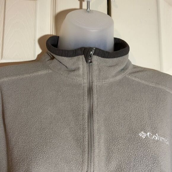 Columbia Klamath Range II Half Zip Thermal Sweatshirt Microfleece Omni Shade M - Picture 9 of 16